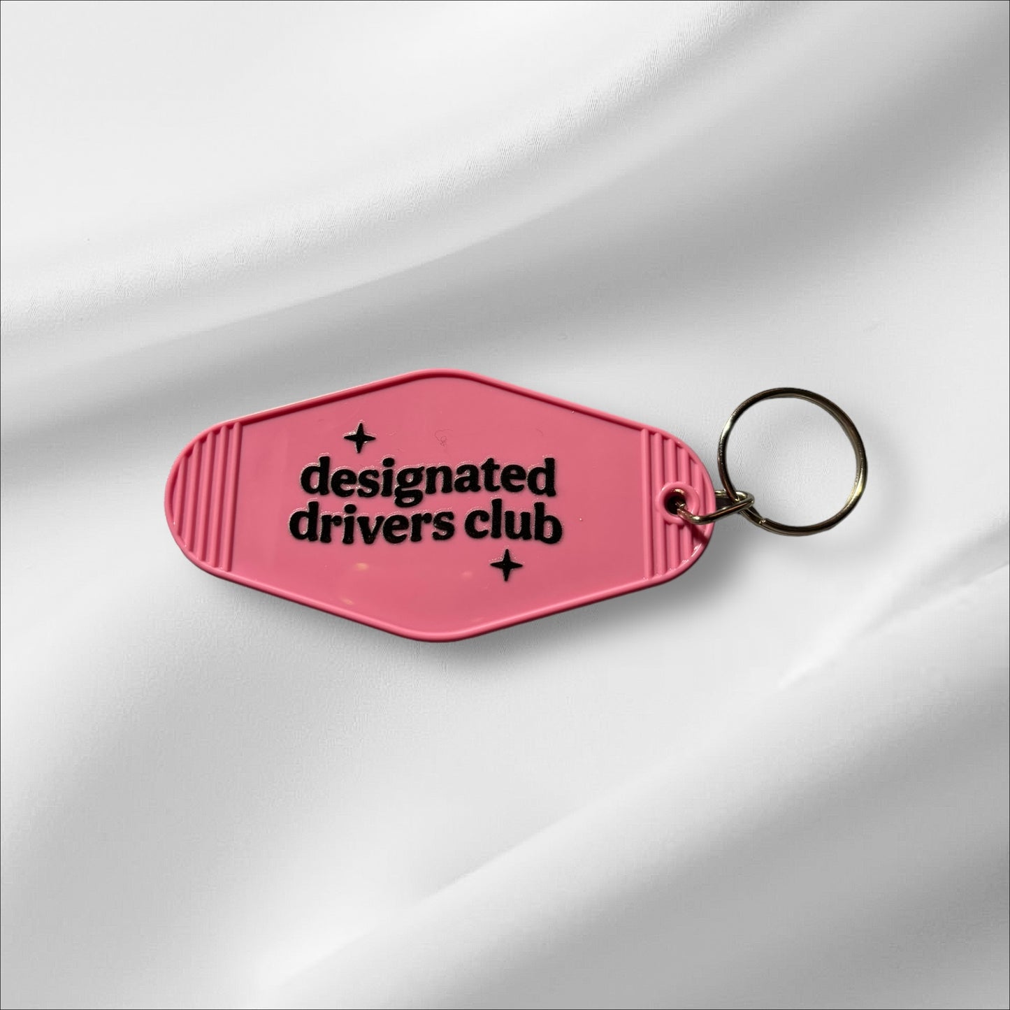 Designated Drivers Club Keychain