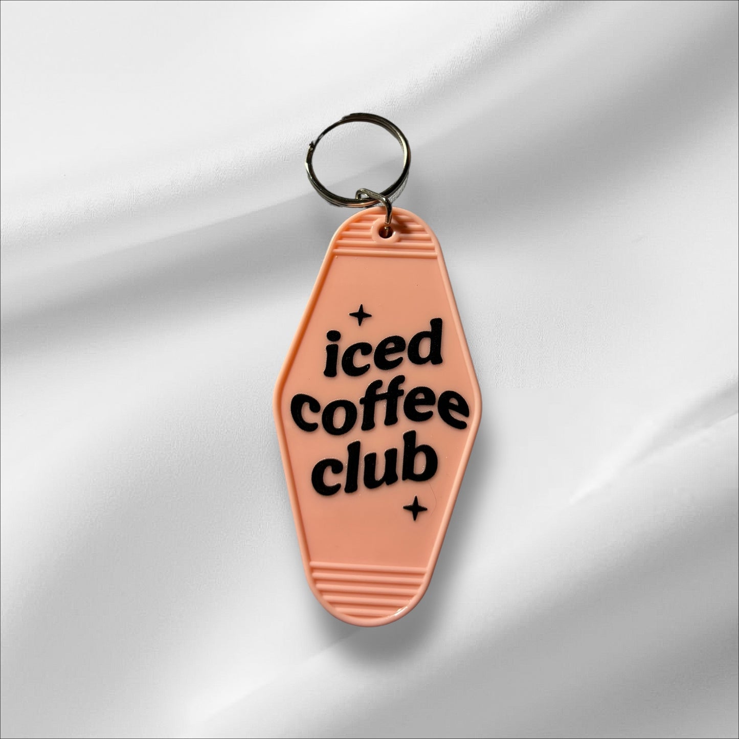 Iced Coffee Club Keychain