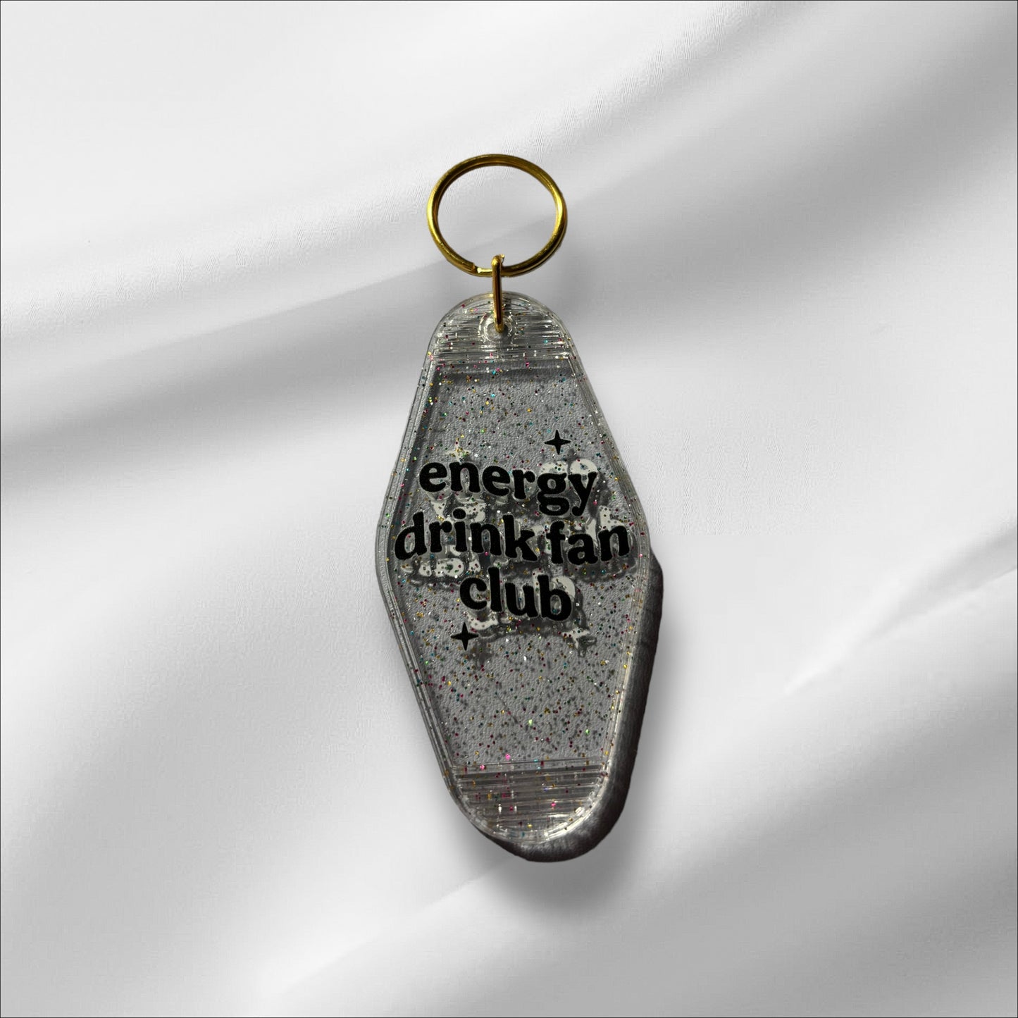 Energy Drink Club Keychain