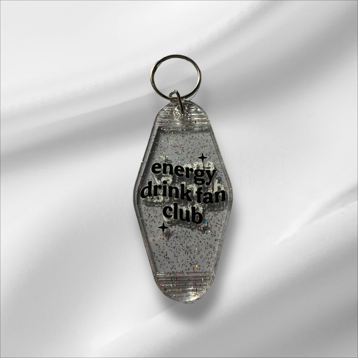 Energy Drink Club Keychain