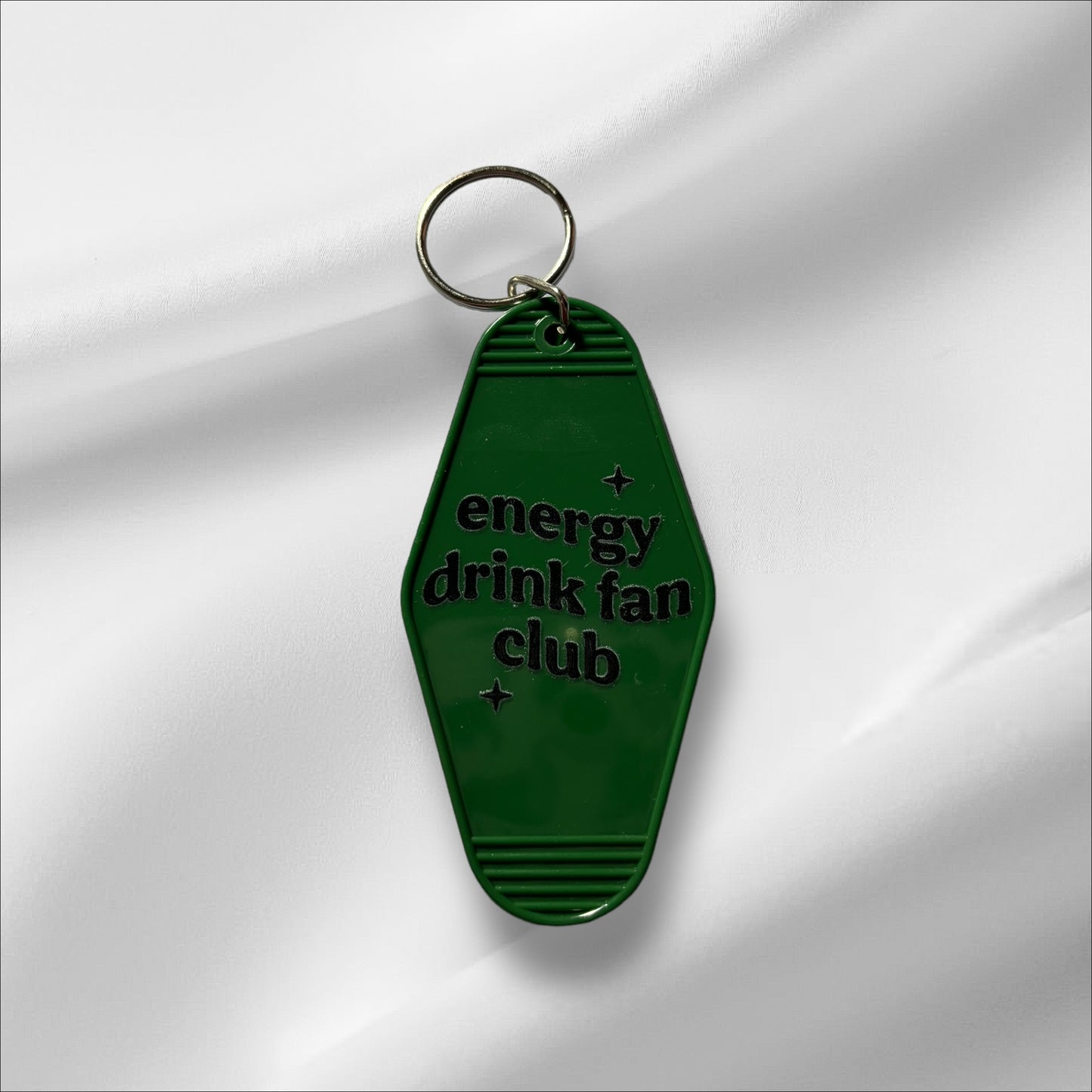 Energy Drink Club Keychain