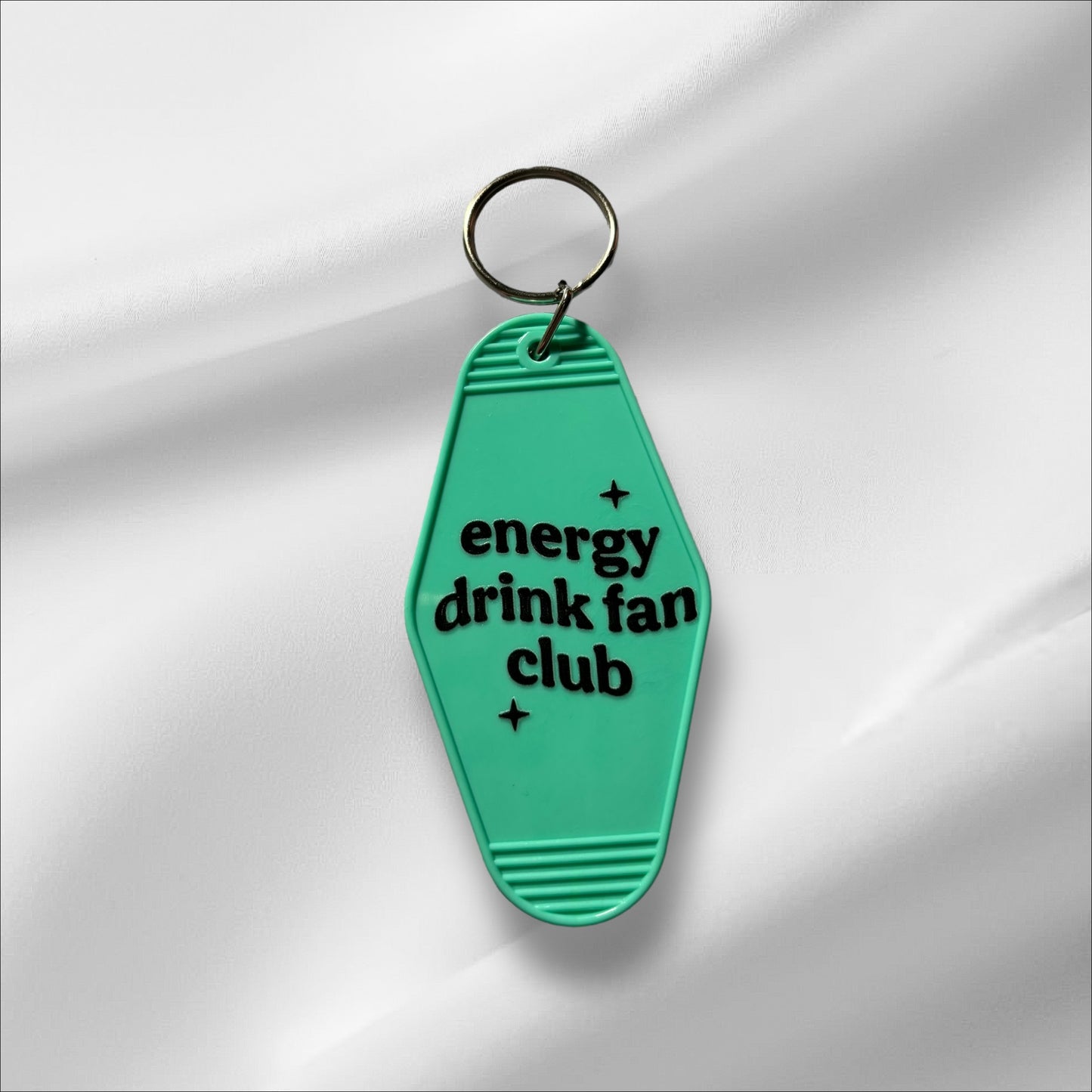 Energy Drink Club Keychain