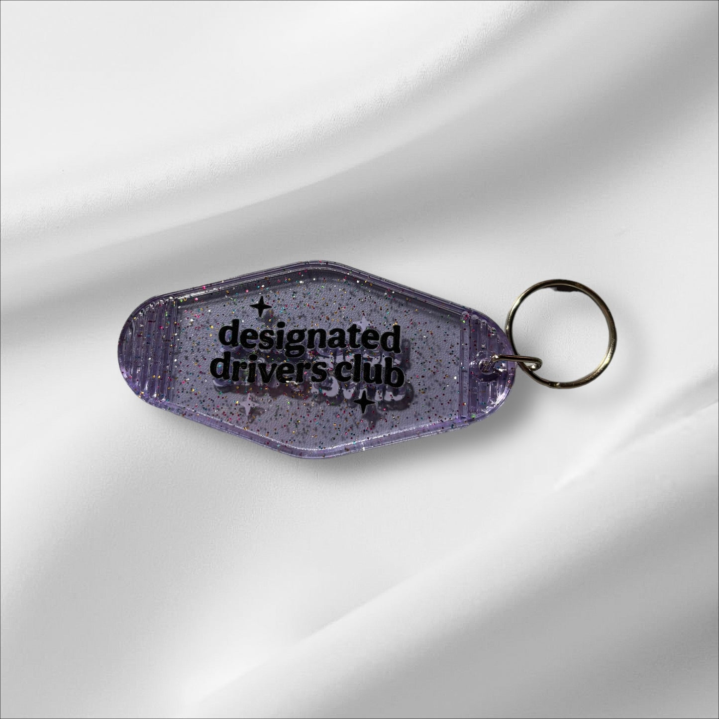 Designated Drivers Club Keychain