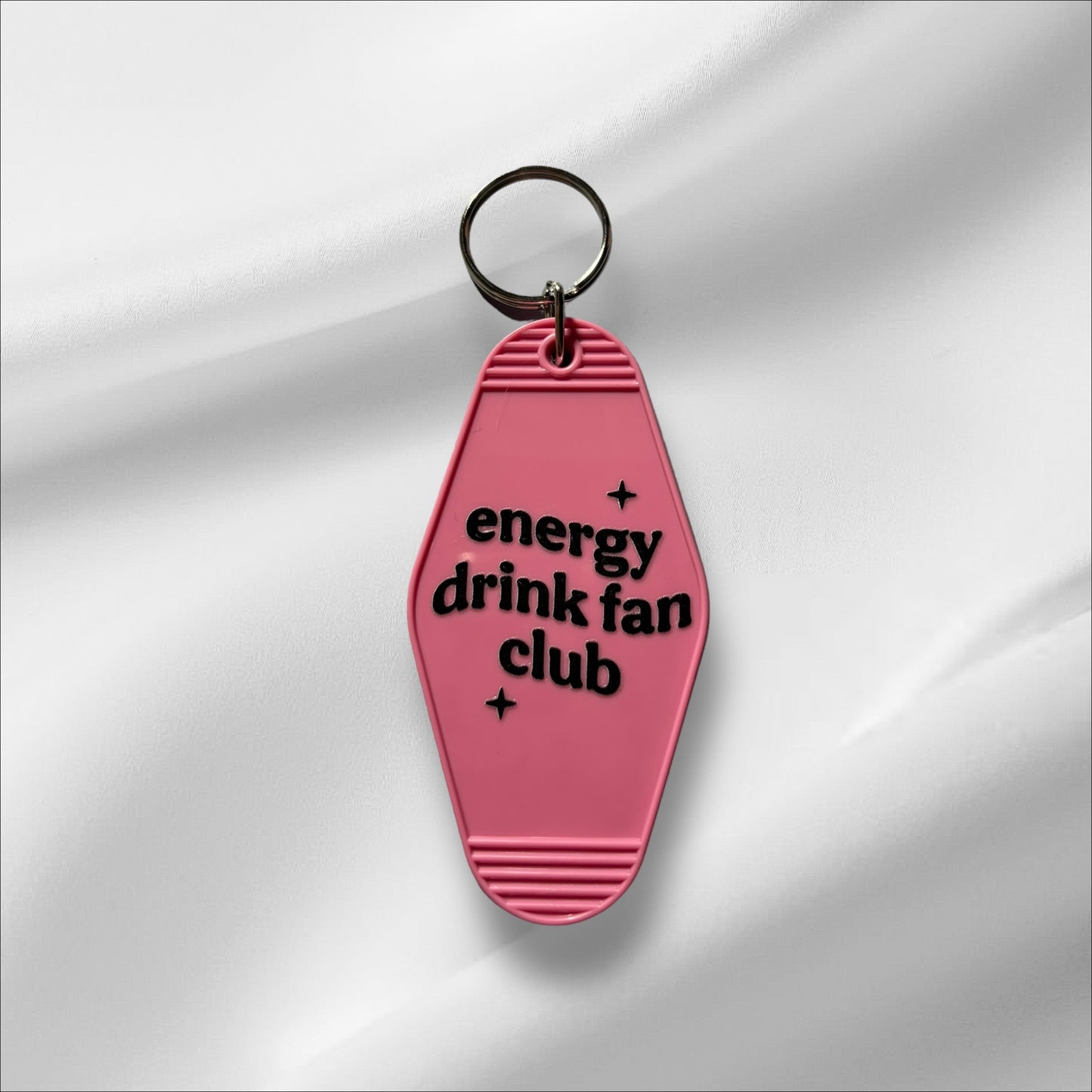 Energy Drink Club Keychain