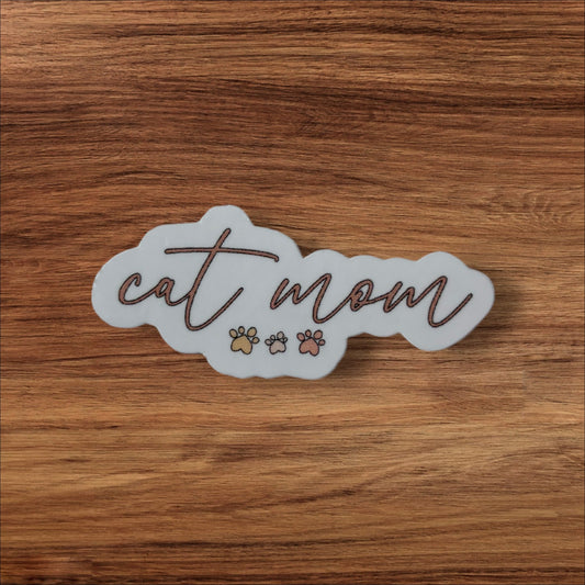 Cat Mom Sticker