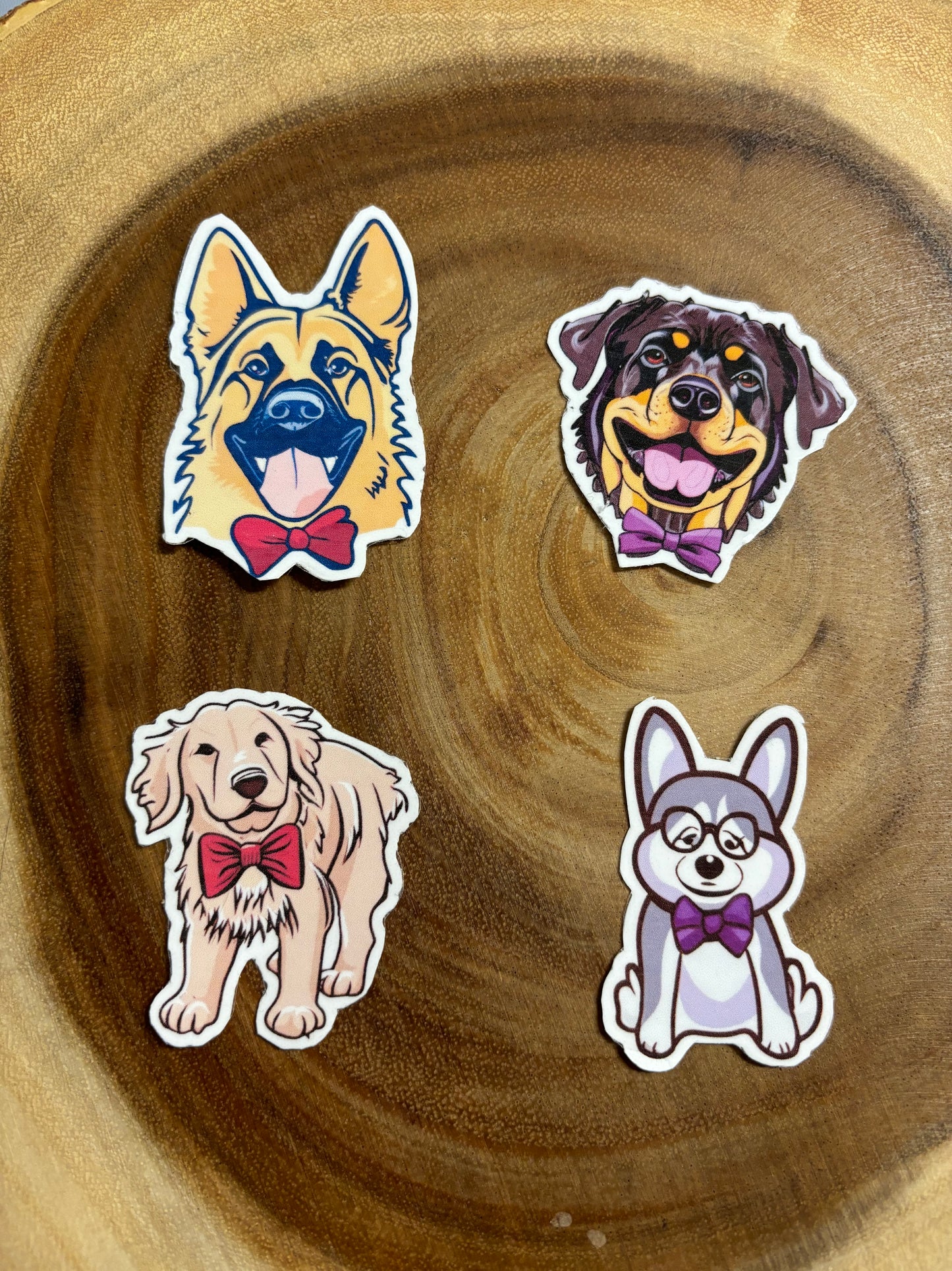 Dogs With BowTies Sticker