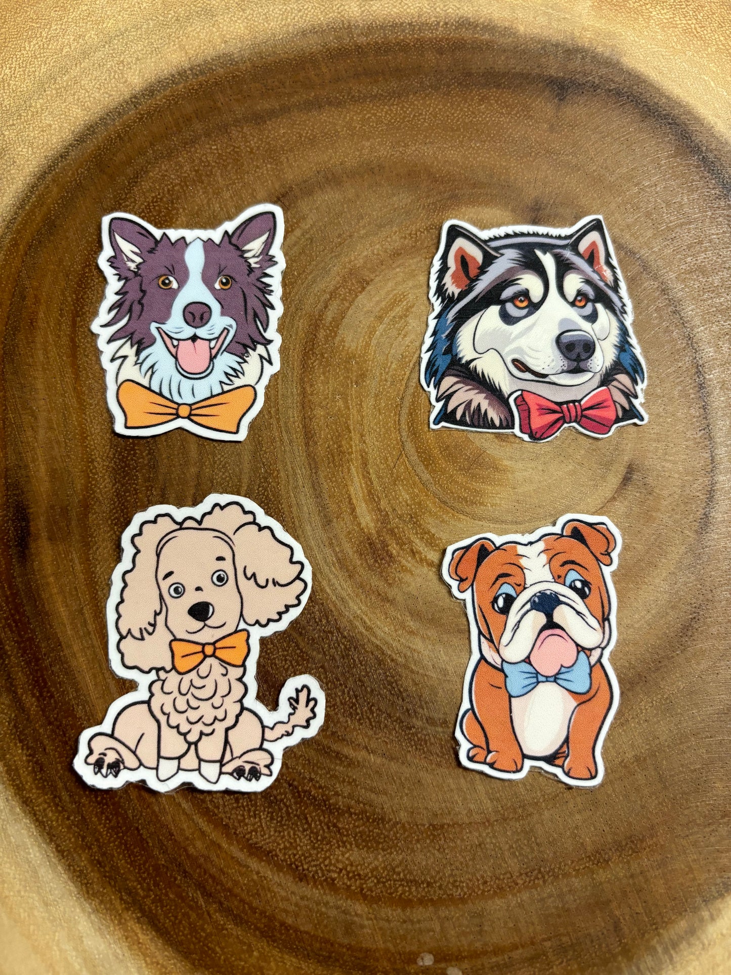 Dogs With BowTies Sticker