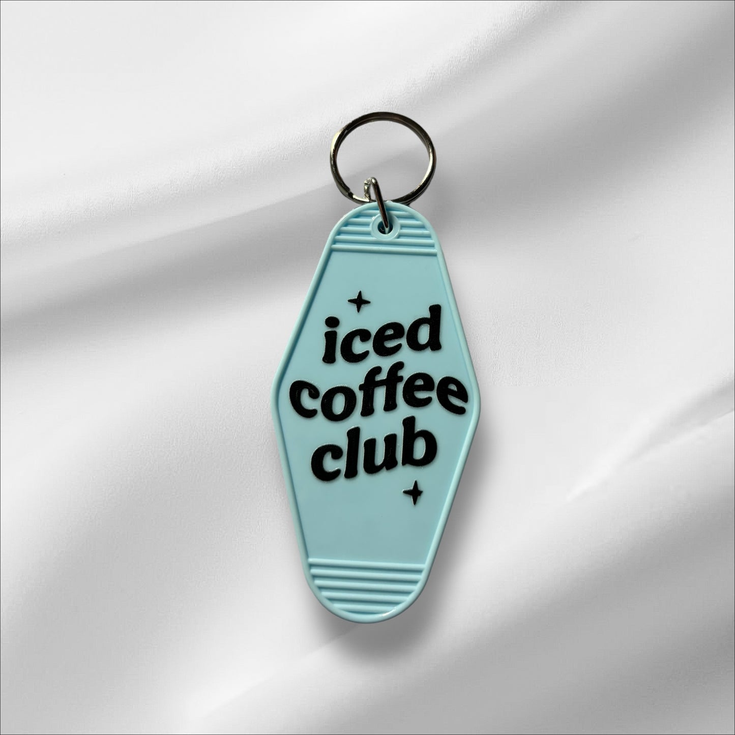 Iced Coffee Club Keychain