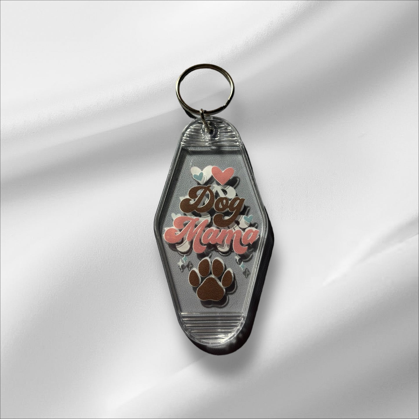 Dog Mom Keychain