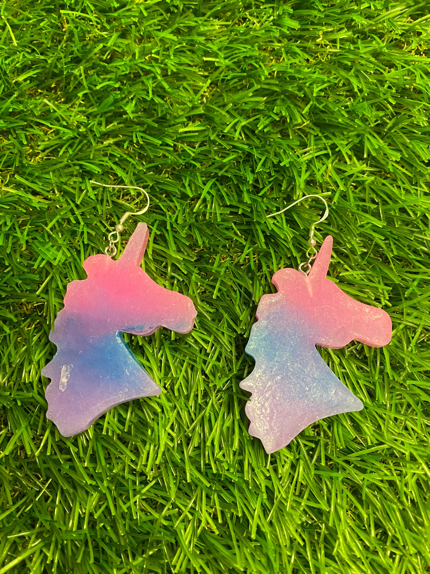 Unicorn Fidget Earrings/Pop It Earrings/Mythical Earrings