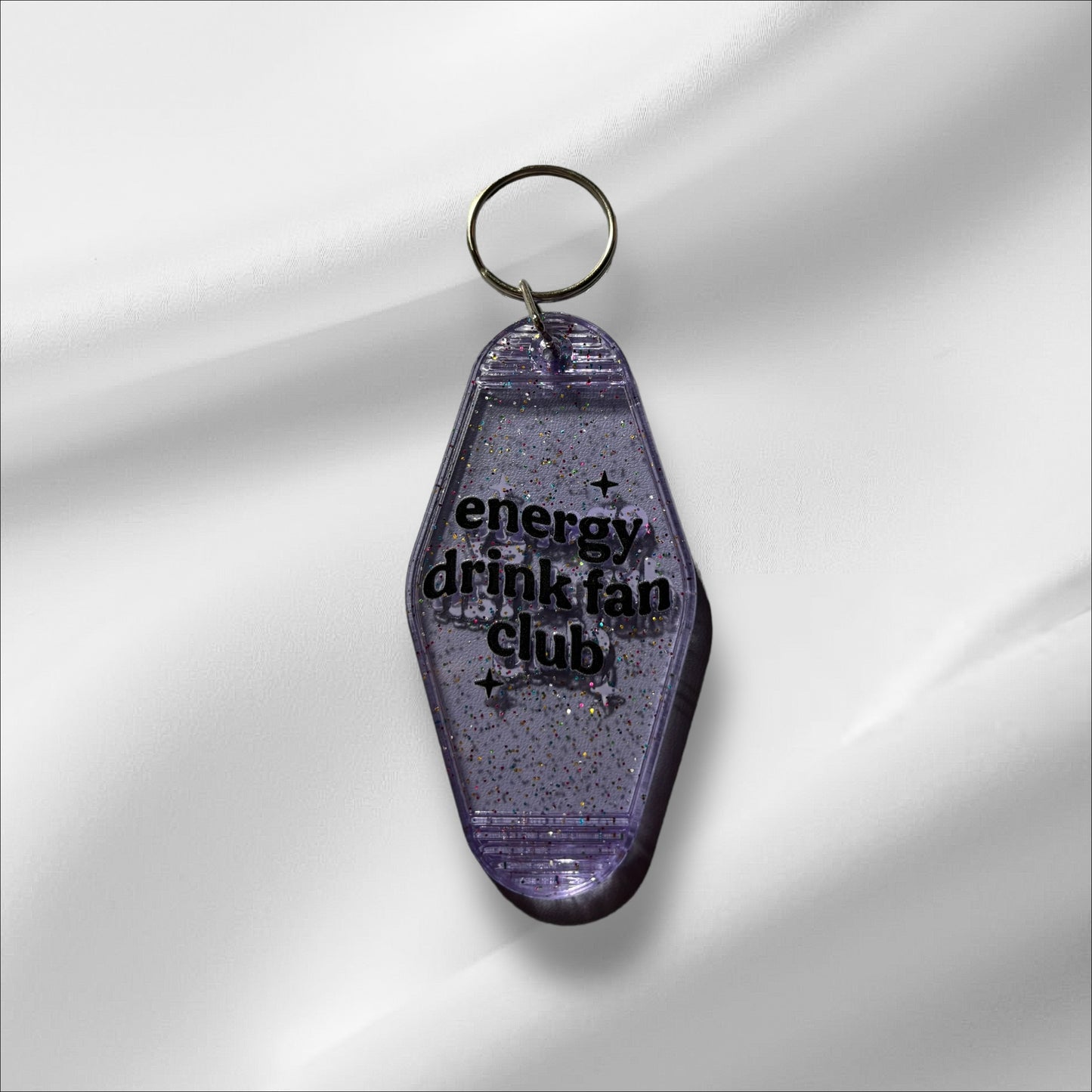 Energy Drink Club Keychain