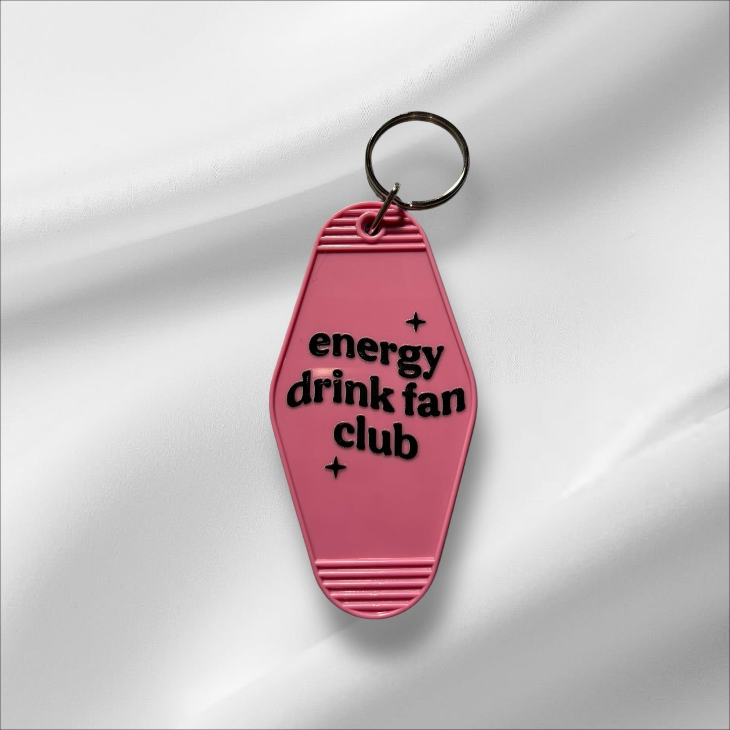 Energy Drink Club Keychain