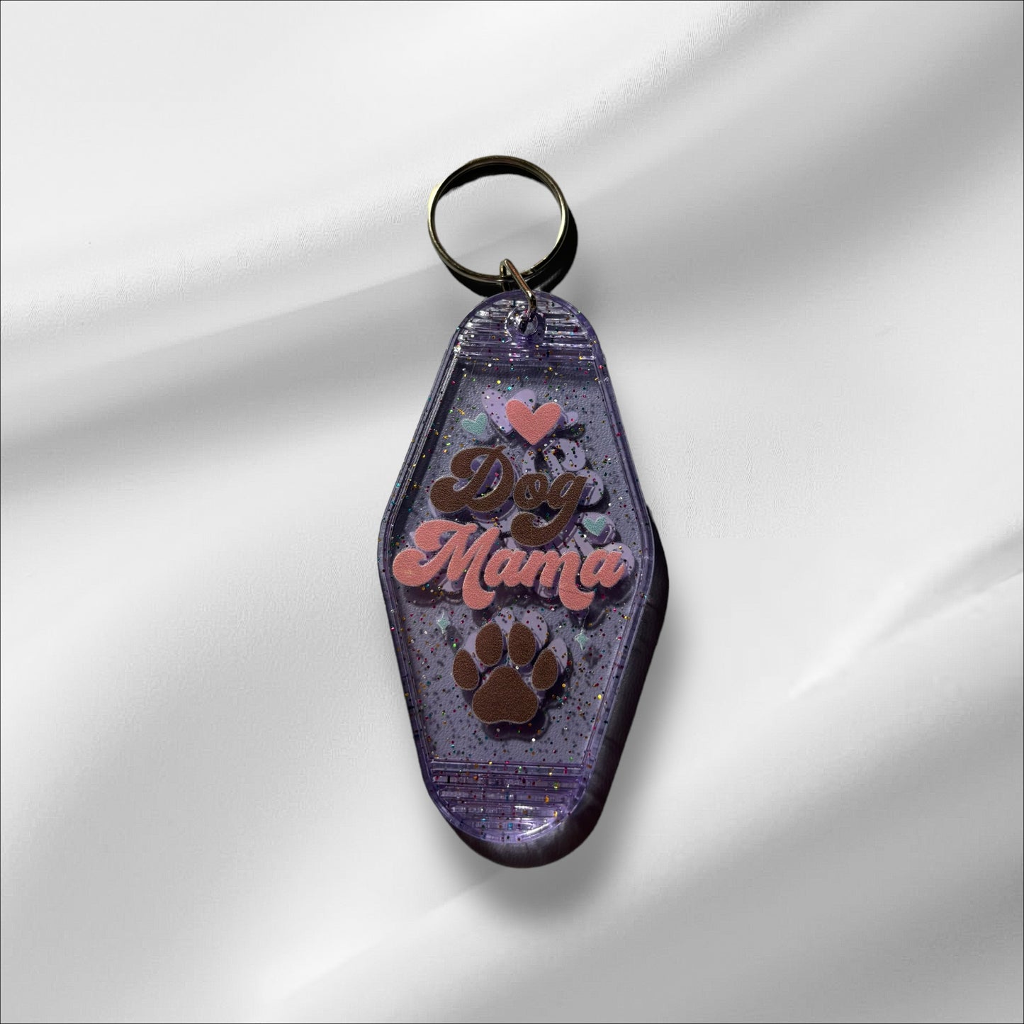 Dog Mom Keychain