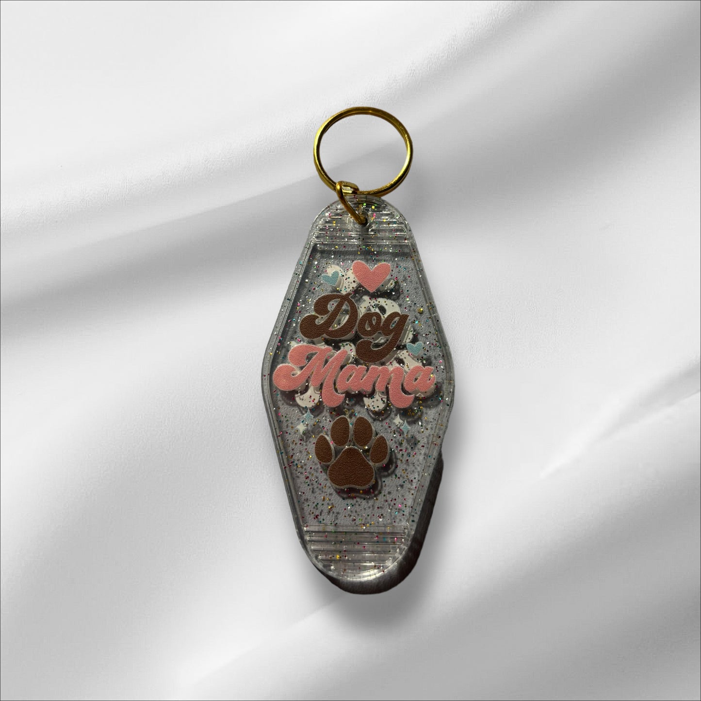 Dog Mom Keychain