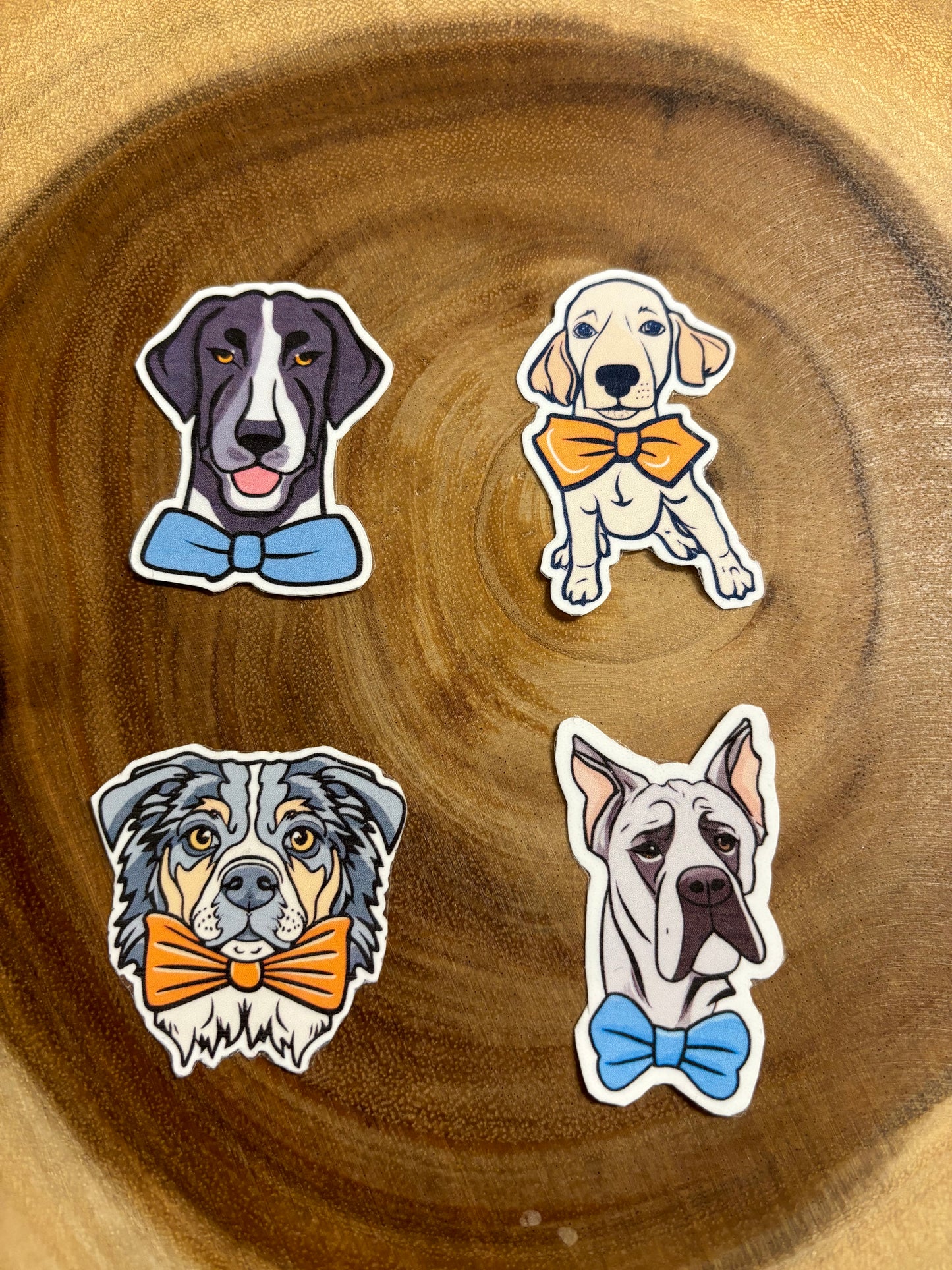 Dogs With BowTies Sticker