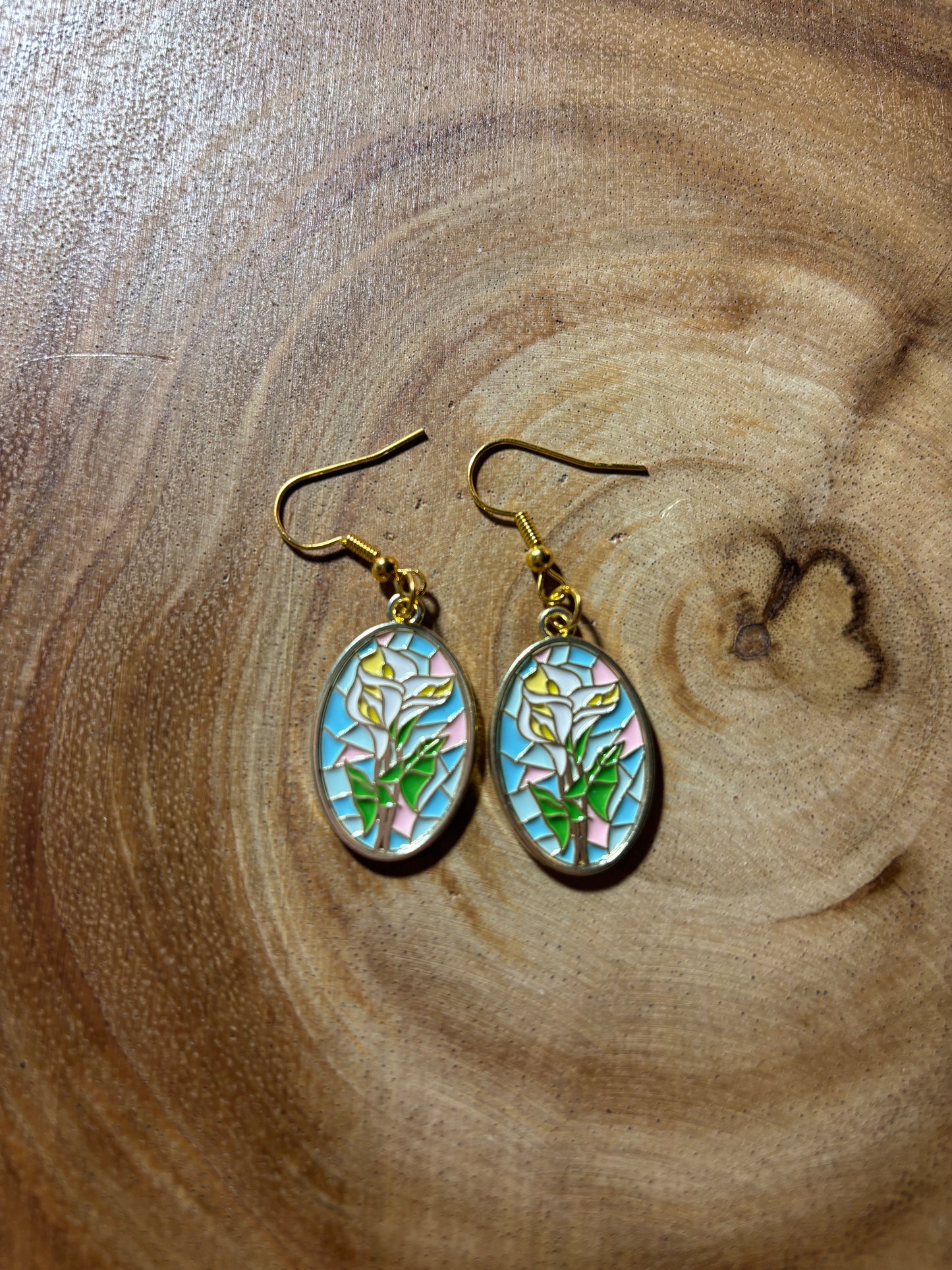 Stained Glass Earrings