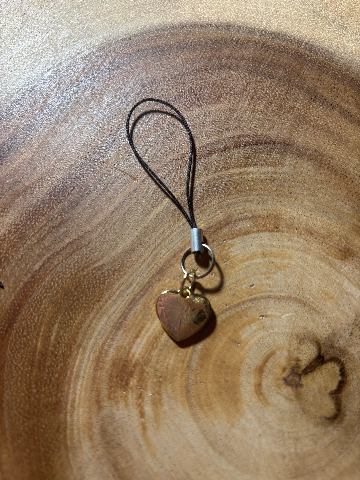 Sagittarius Zodiac Heart Phone Charm